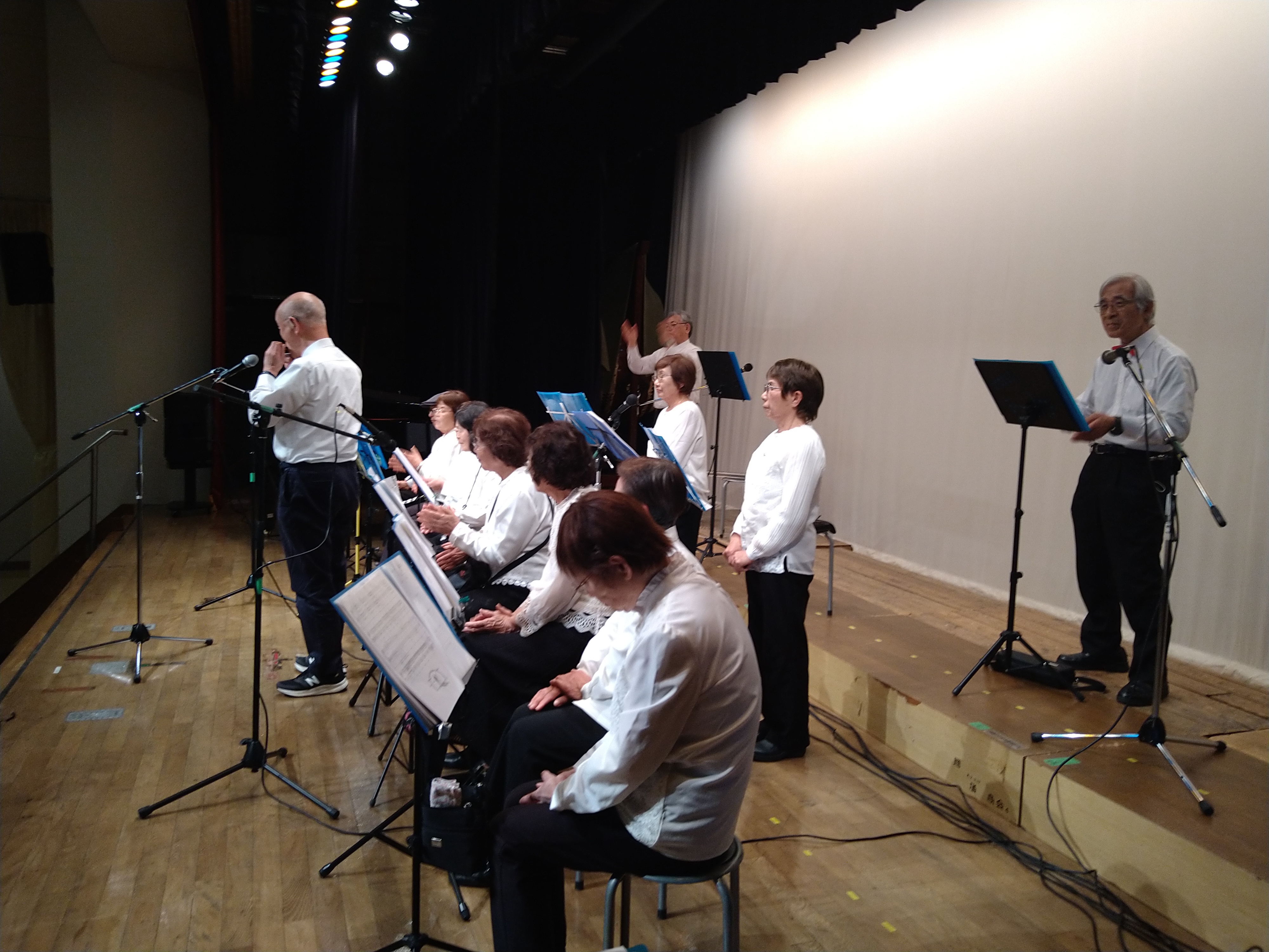 喜連川ひなまつりでのジョイフルの演奏