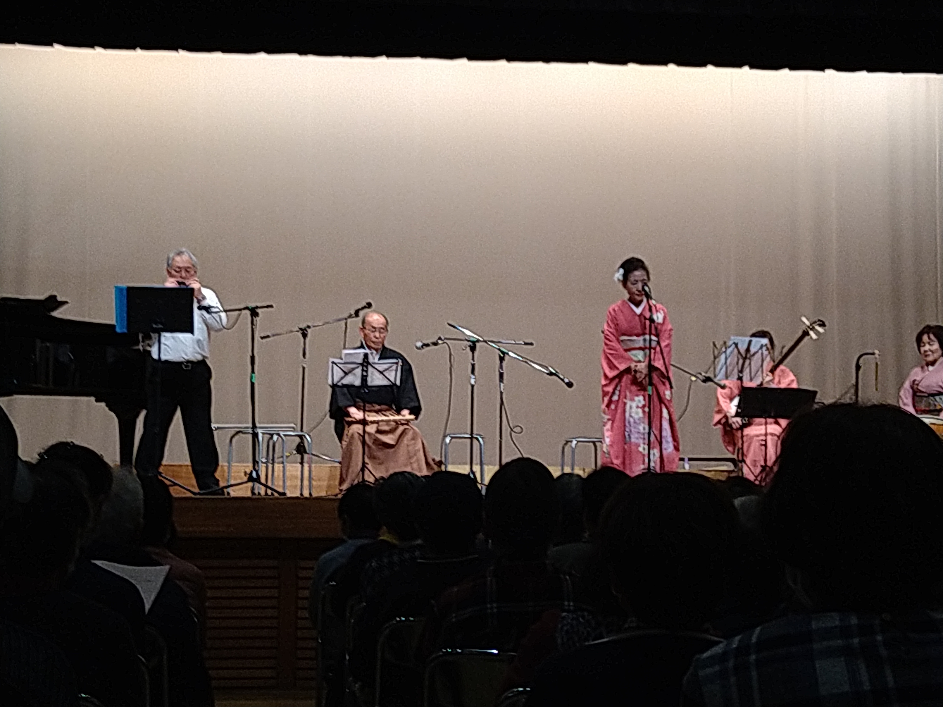 喜連川ひなまつりでのジョイフルの演奏